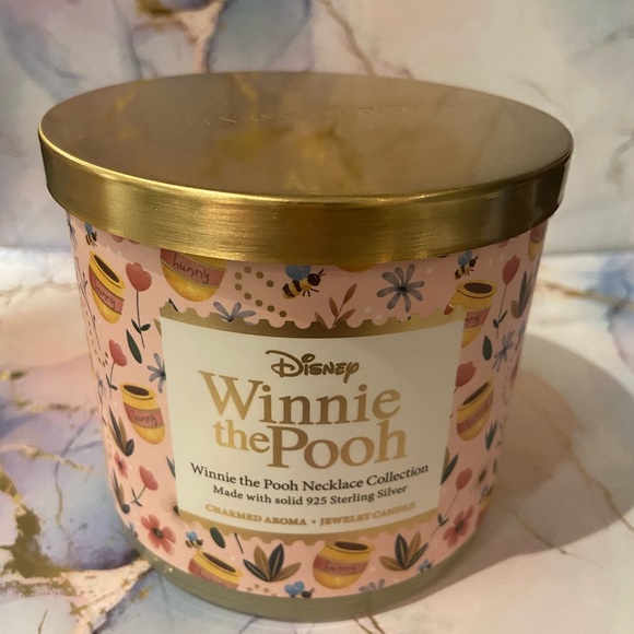 SOLD OUT NWT  S925 Charmed aroma Winnie the Pooh Disney necklace collection - Picture 7 of 9